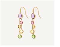 Ohrringe Marco Bicego Dame Jaipur in Gelbgold Quarzo OB1290-MIX01 - OB1290-MIX01